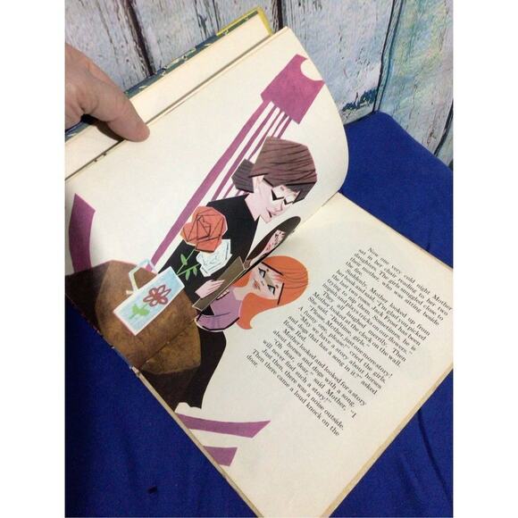 1966 Snow White and Rose Red Grimm Book First Printing By Maxine S. Morris - Picture 6 of 14